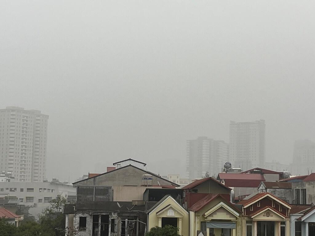 ハノイの大気汚染は、想像以上に深刻