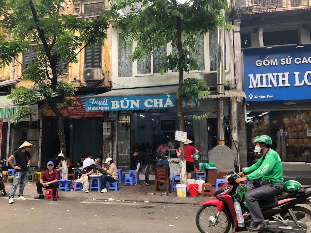 ハノイの街の風景